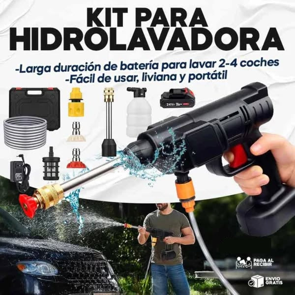 Hidrolavadora Portatil Recargable