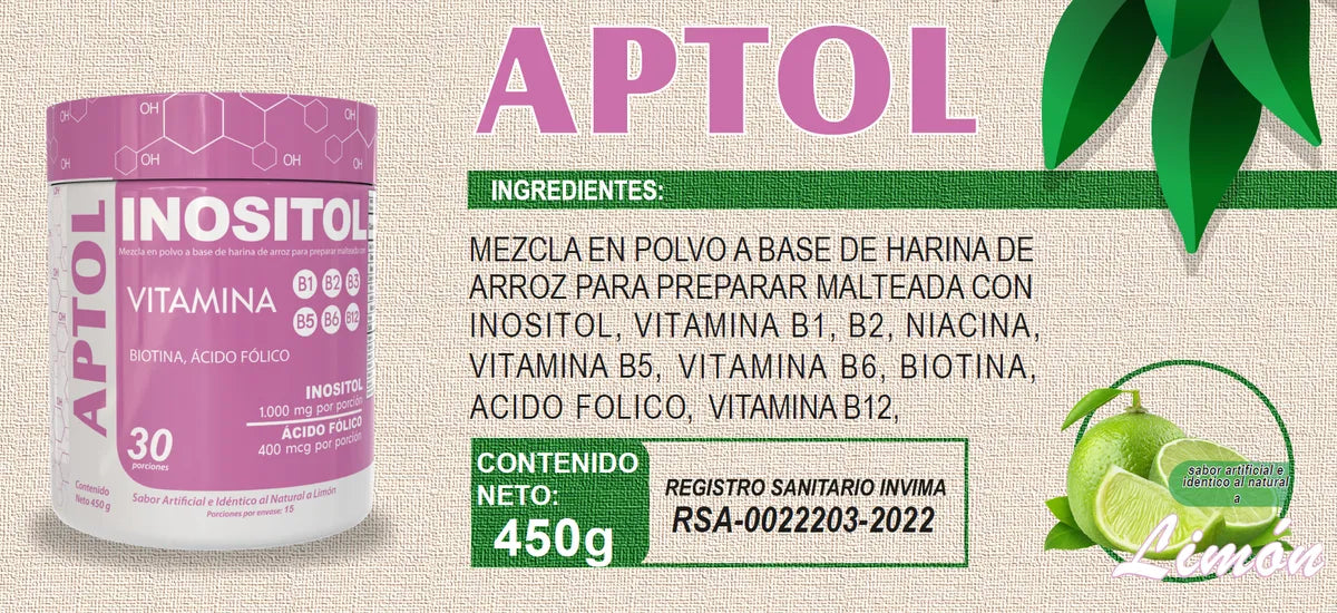 ✨ Inositol con Complejo B – Tu aliado para Hormonas, Mente y Metabolismo ✨