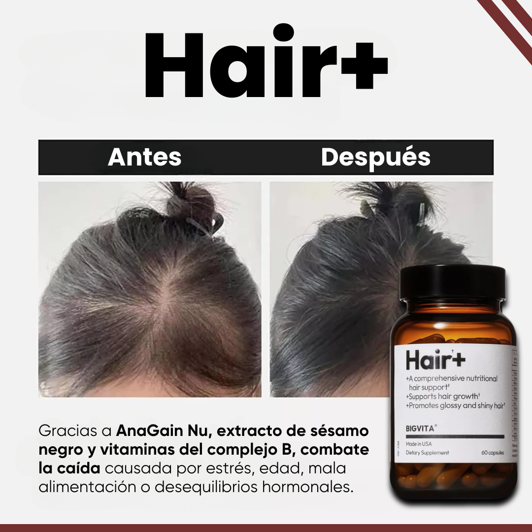 Hair Suplemento Para El Cabello – Fortalece, Nutre y Hace Crecer Tu Cabello