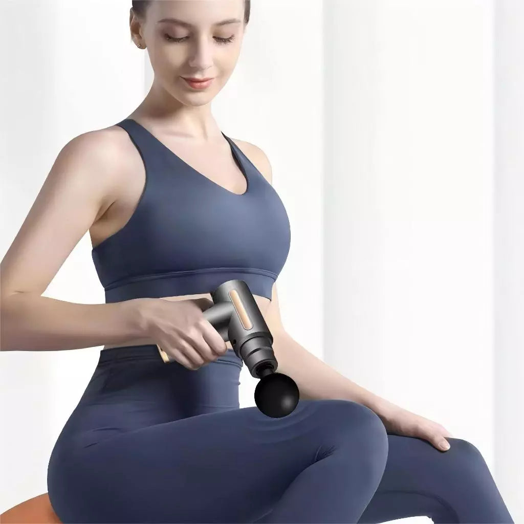 Masajeador de Pistola MS-50 – Alivio Instantáneo para Tu Cuerpo